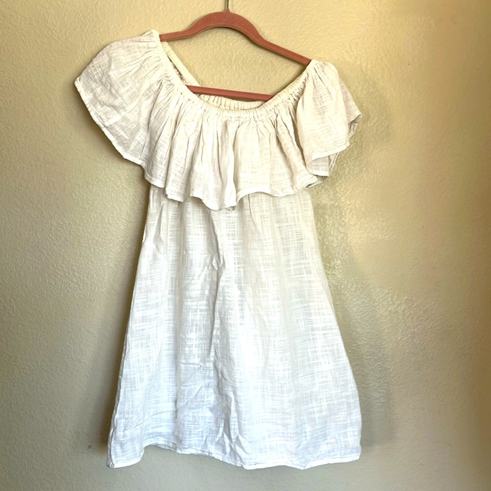 Billabong white off the shoulder dress
